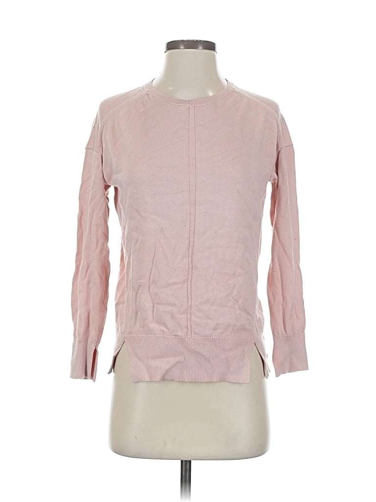 Pre-owned Bcbgmaxazria Pullover Sweater In Pink