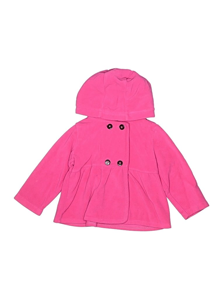 Pre-owned Carter's Kids' Coat In Pink