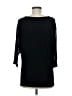 Studio Y Black 3/4 Sleeve Top Size M - photo 2