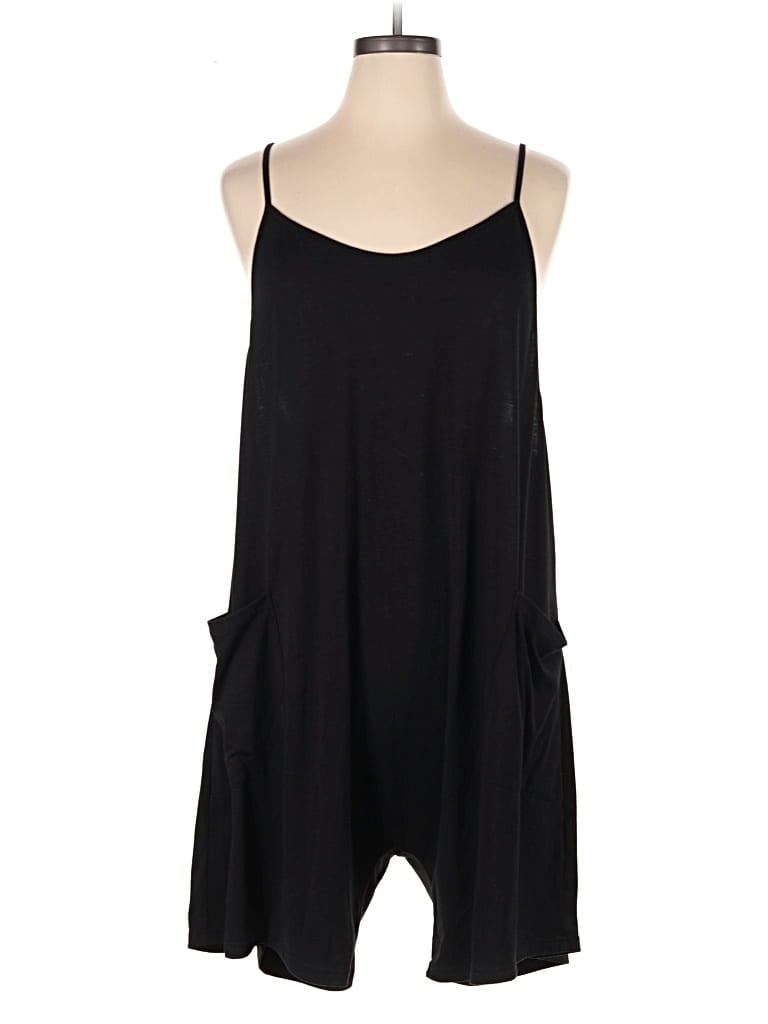 Pre-owned Fantaslook Romper In Black