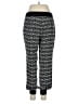 Sabine 100% Polyester Chevron-herringbone Black Casual Pants Size S - photo 2