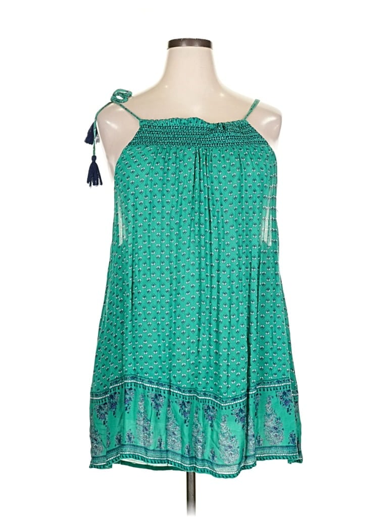 Pre-owned Old Navy Casual Dress In Green