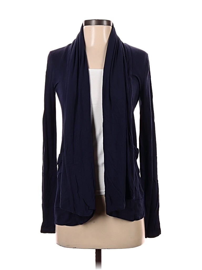 Pre-owned Splendid Cardigan Sweater In Blue