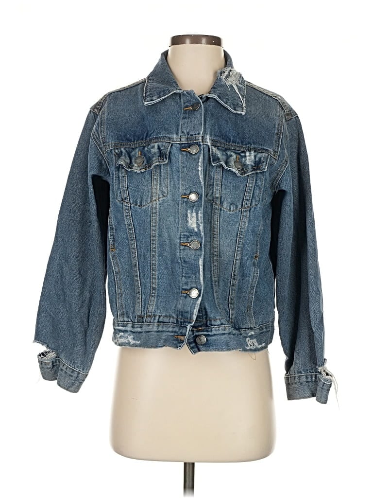 Pre-owned Carmar Denim Jacket In Blue