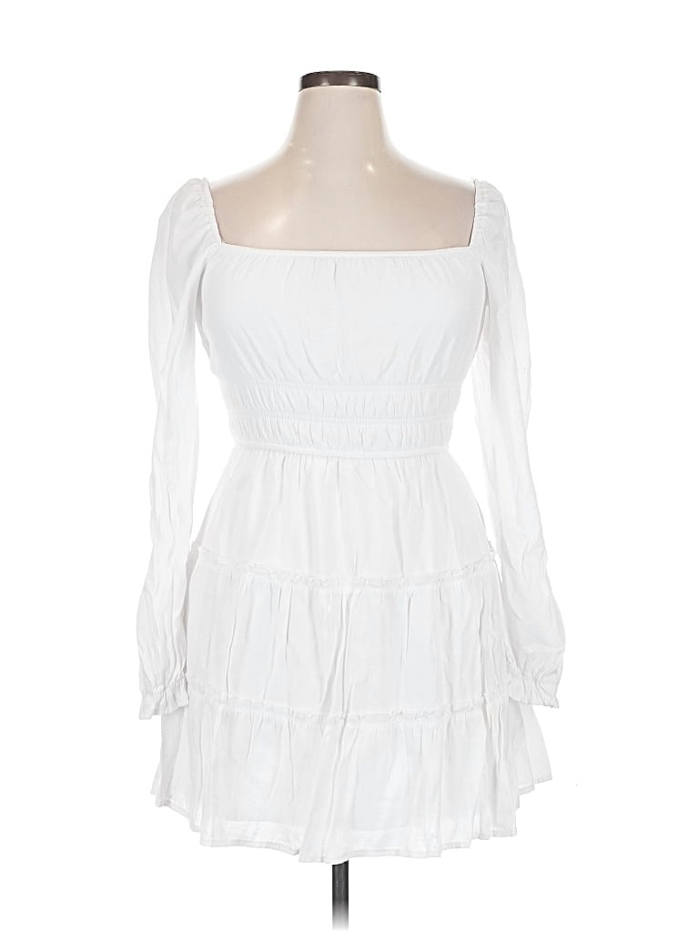 Pre-owned Altar'd State Cocktail Dress In White