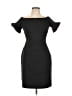 Gianni Bini Solid Black Cocktail Dress Size L - photo 1