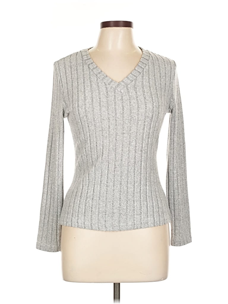 Pre-owned Unbranded Pullover Sweater In Gray