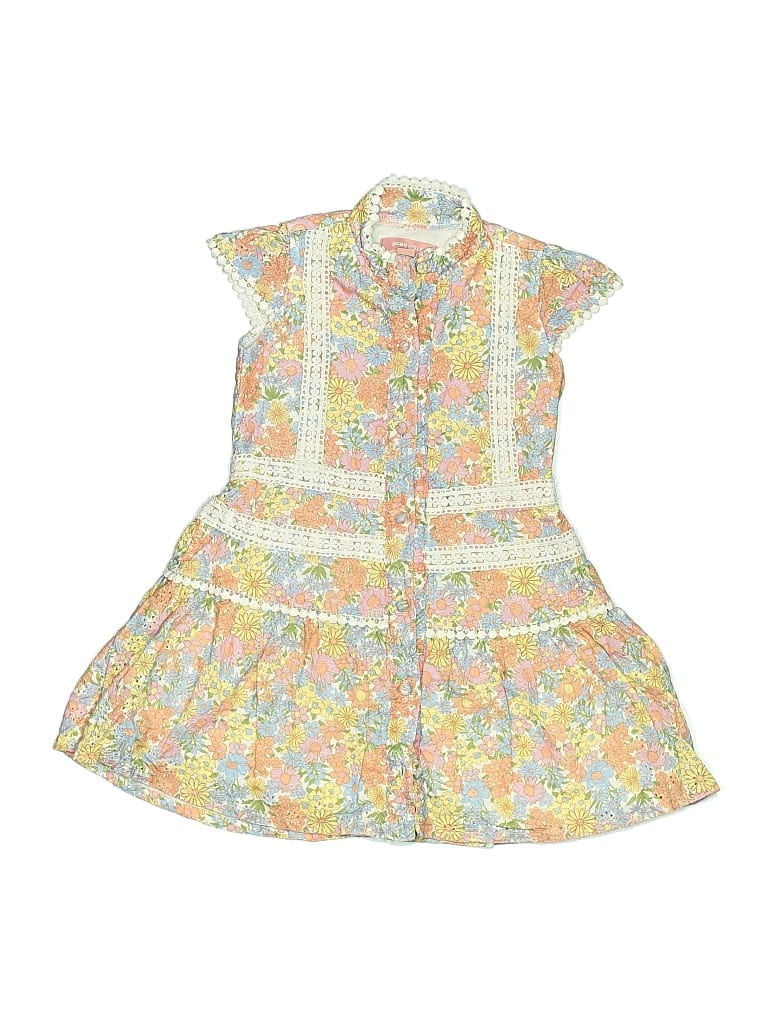 Pre-owned Bcbgirls Kids' Dress In Yellow