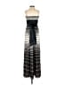 BCBGMAXAZRIA Stripes Black Casual Dress Size 2 - photo 2