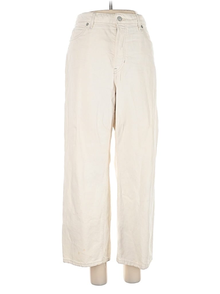 Pre-owned Banana Republic Jeans In White