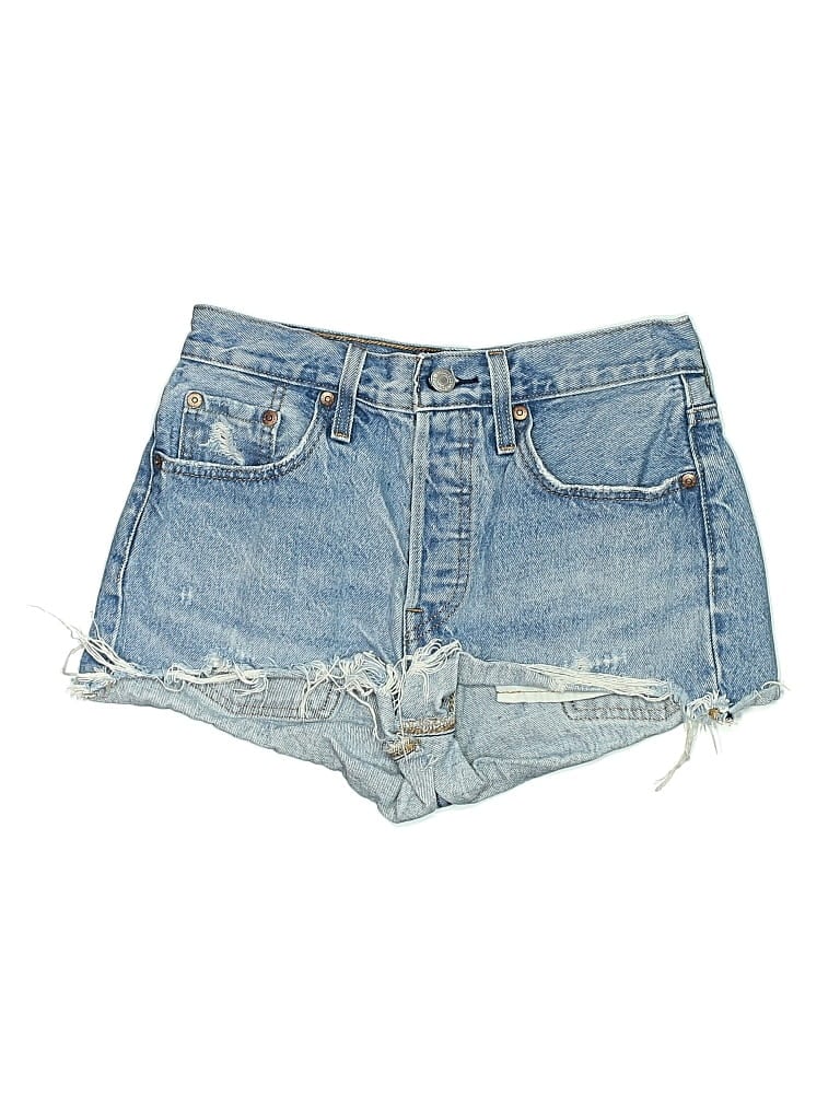 Pre-owned Levi's Denim Shorts In Blue