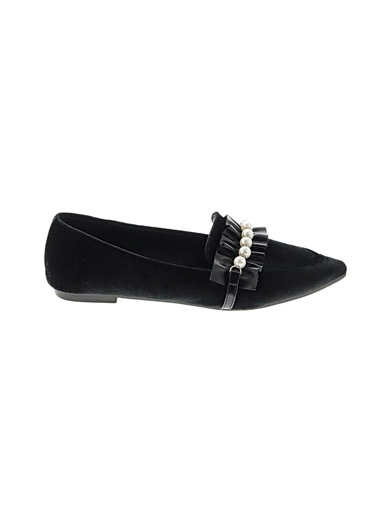 Pre-owned Unbranded Flats In Black