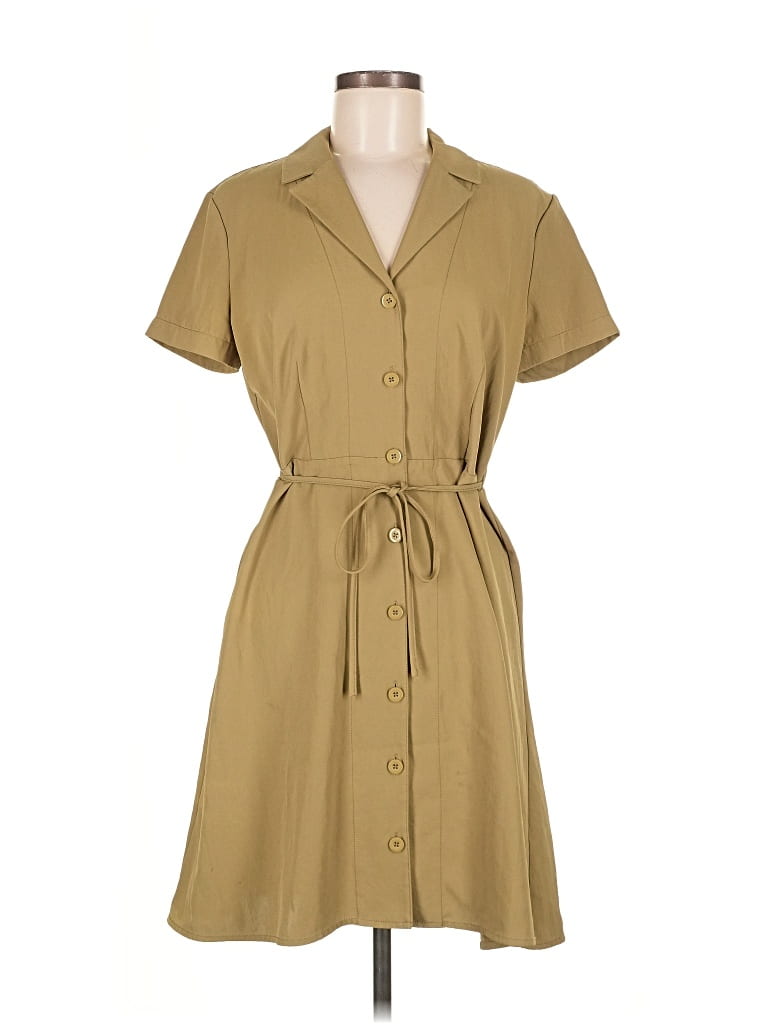 Pre-owned Everlane Casual Dress In Brown