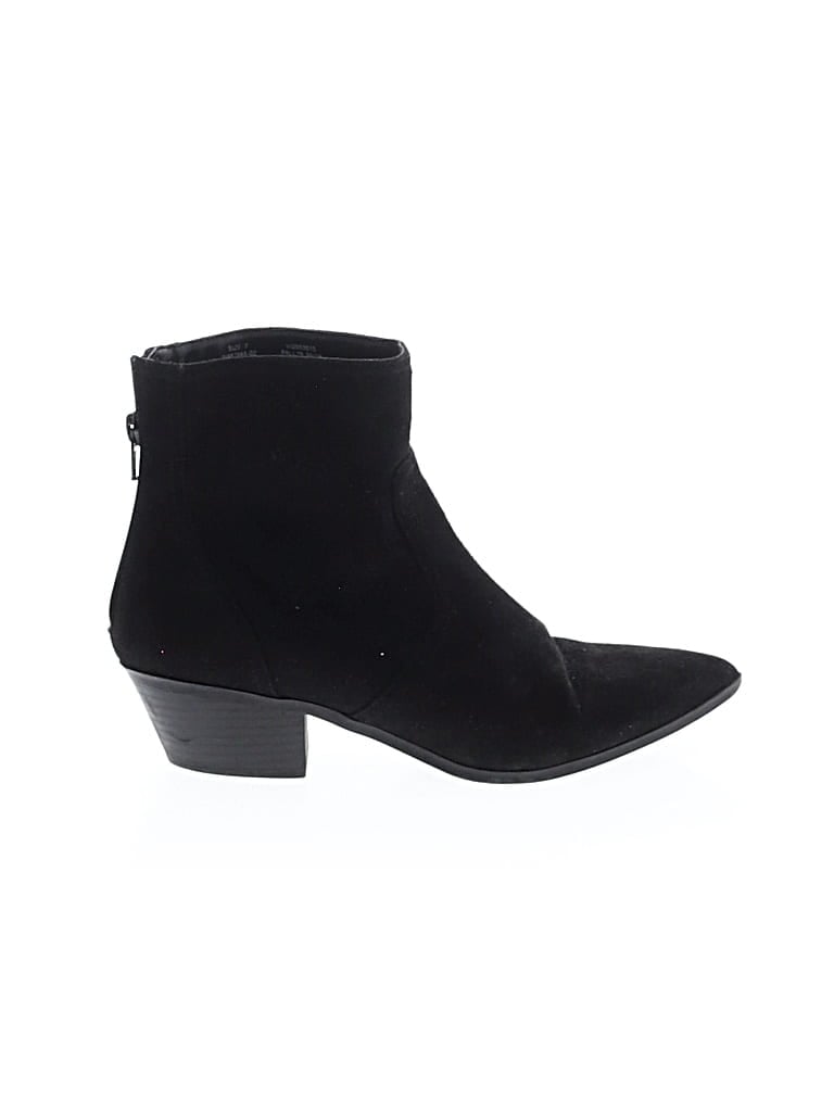 Pre-owned Banana Republic Factory Store Ankle Boots In Black