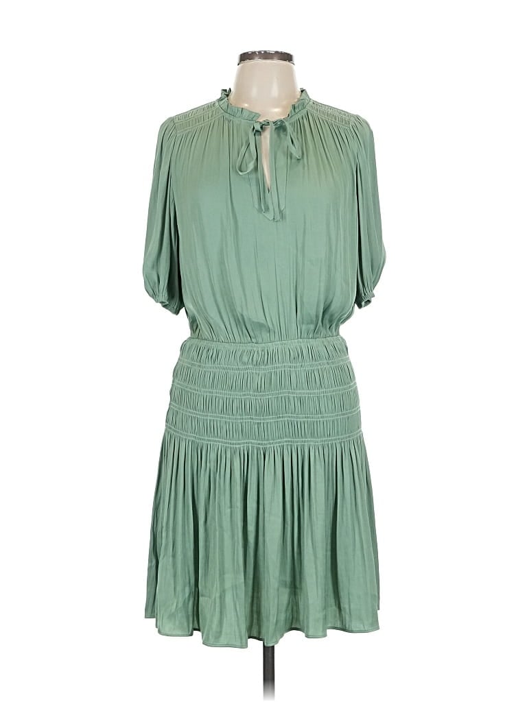 Pre-owned Current Air Casual Dress In Green