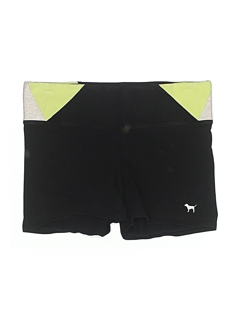 Pre-owned Victoria's Secret Pink Athletic Shorts In Black