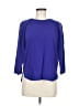 Humanoid 100% Viscose Blue 3/4 Sleeve Top Size M - photo 1