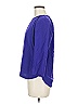 Humanoid 100% Viscose Blue 3/4 Sleeve Top Size M - photo 5