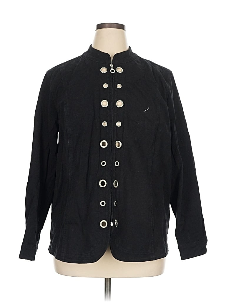 Pre-owned Quacker Factory Jacket In Black