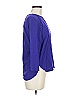 Humanoid 100% Viscose Blue 3/4 Sleeve Top Size M - photo 4