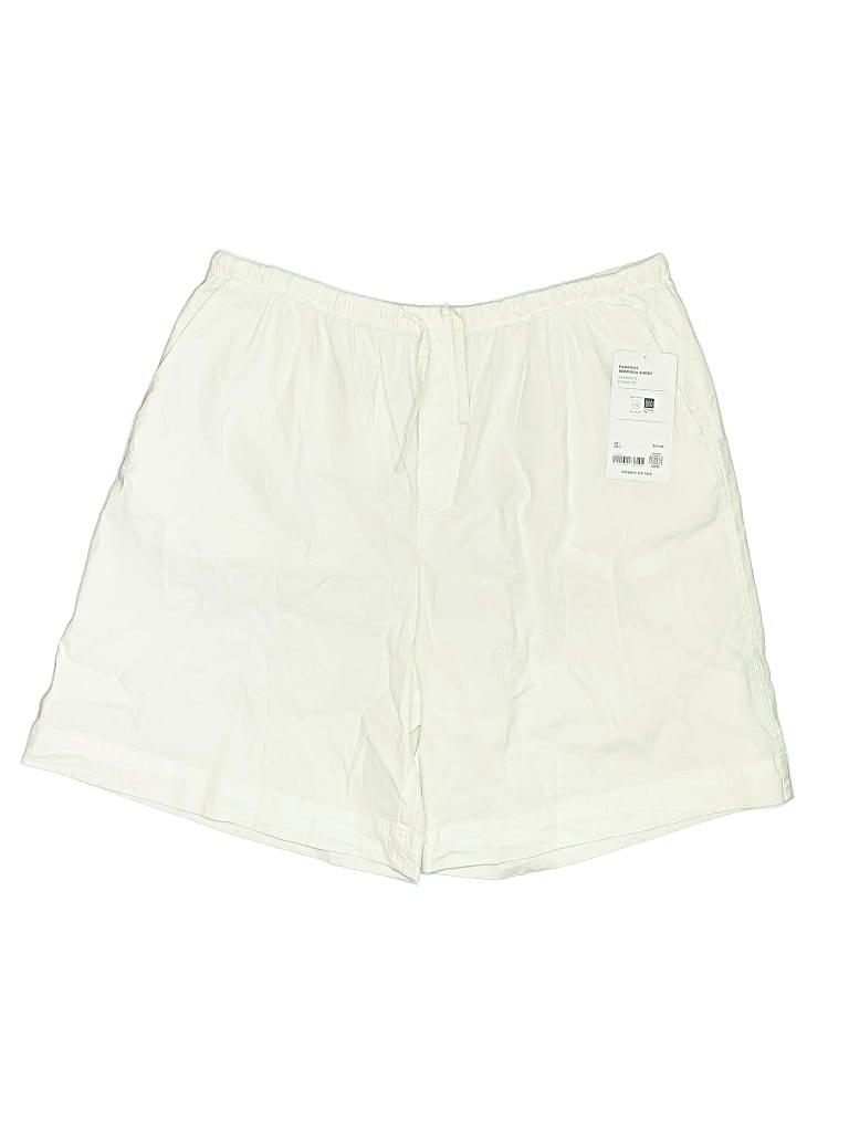 Pre-owned Athleta Athletic Shorts In White