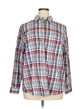 St. John's Bay Long Sleeve Button Down Shirt