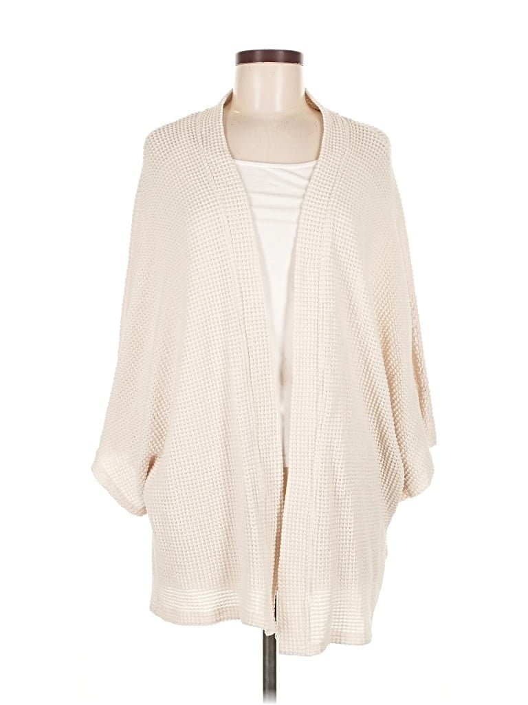 Pre-owned Unbranded Cardigan Sweater In White