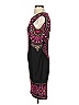Venus Graphic Black Cocktail Dress Size S - photo 5