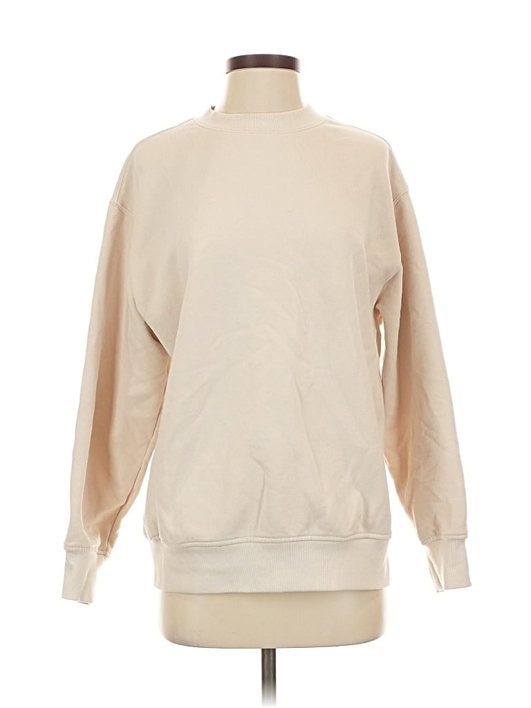 Pre-owned Athleta Sweatshirt In Brown