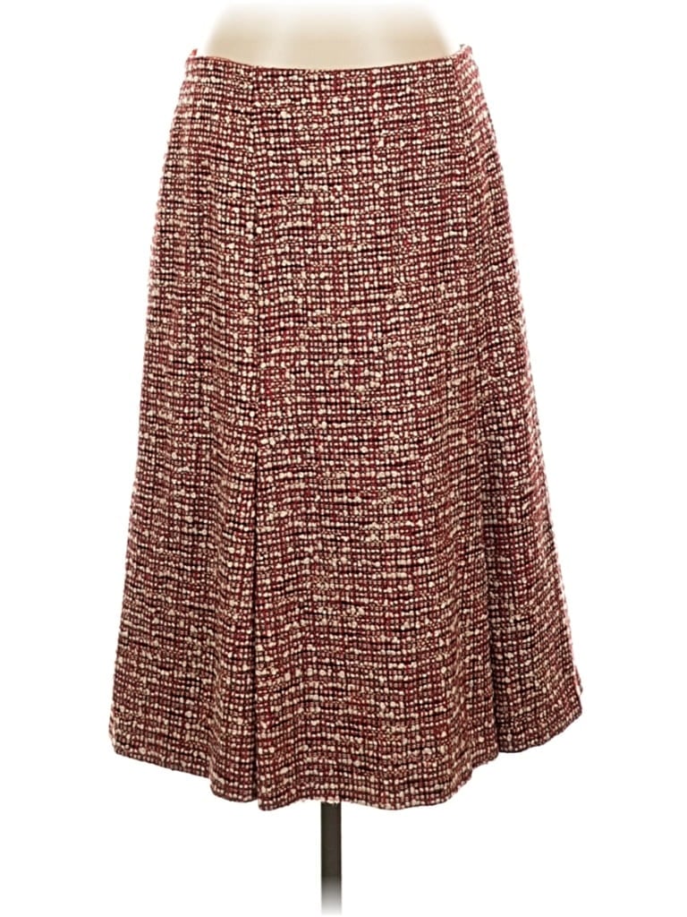 Pre-owned Escada Casual Skirt In Burgundy