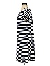 Lands' End Stripes Blue Casual Dress Size S - photo 5