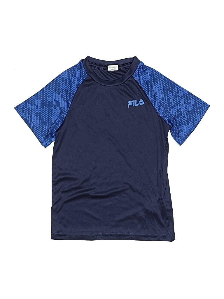 Pre-owned Fila Kids' Active T-shirt In Blue