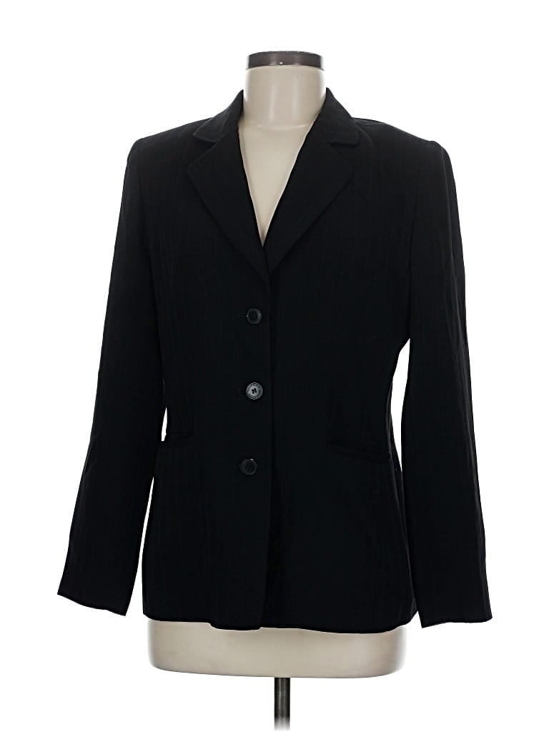 Pre-owned Anne Klein Ii Blazer Jacket In Black
