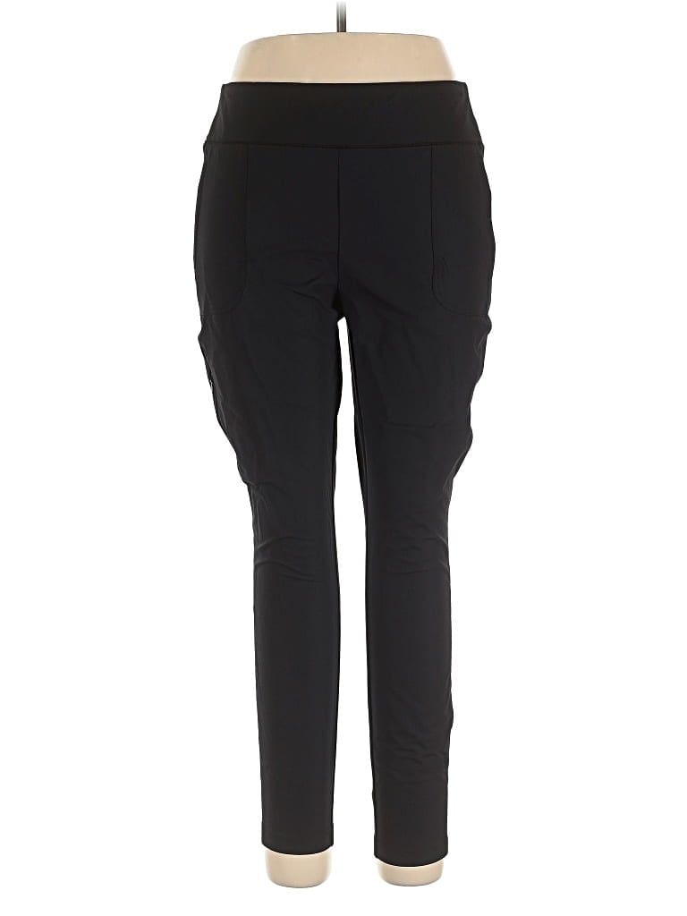 Pre-owned Flx Active Pants In Black