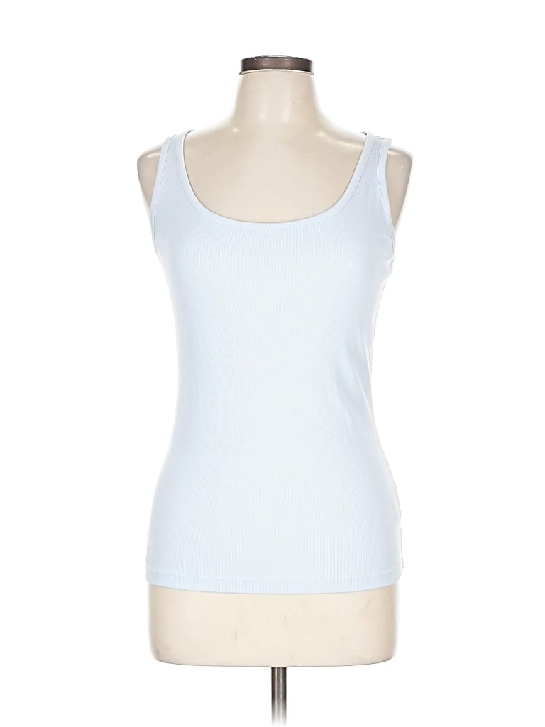 Pre-owned Polo Ralph Lauren Tank Top Blue Strapless Neckline Tops