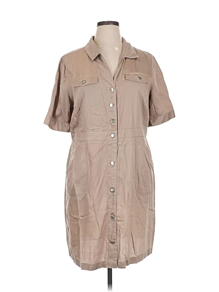 Pre-owned Nanette Lepore Casual Dress In Brown