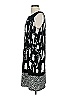 Dana Buchman Graphic Black Casual Dress Size S - photo 5