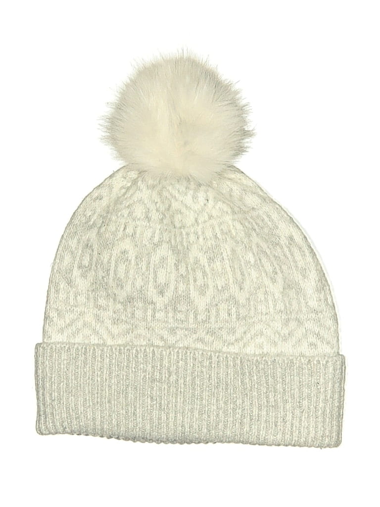 Pre-owned Rachel Zoe Beanie Hat In Gray