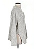 Urban Outfitters Metallic Silver Pullover Sweater Size S - photo 4