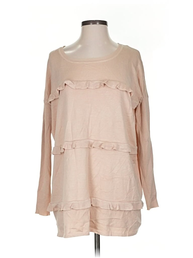 Pre-owned Solutions Pullover Sweater In Brown