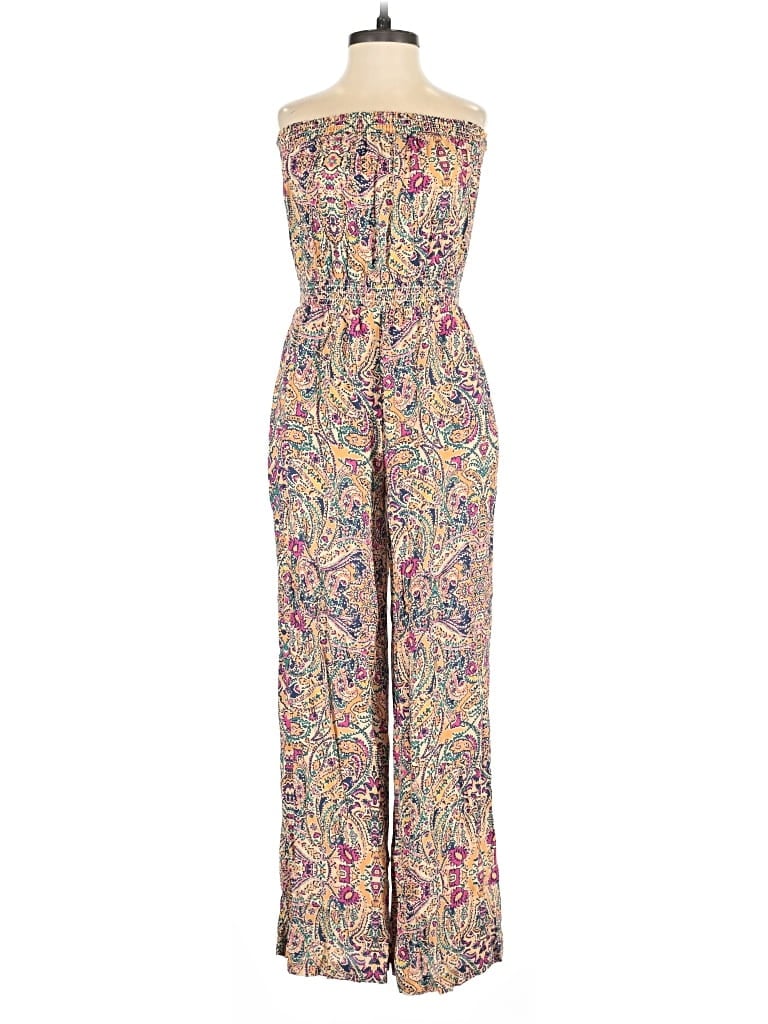 Pre-owned Evereve Jumpsuit In Gold