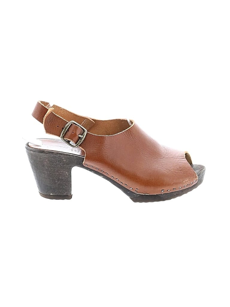 Pre-owned Bosabo Mule/clog In Brown