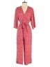 19 Cooper 100% Polyester Hearts Red Jumpsuit Size XS - photo 1