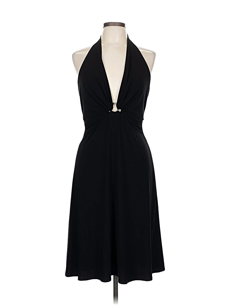 Pre-owned Laundry By Shelli Segal Cocktail Dress In Black