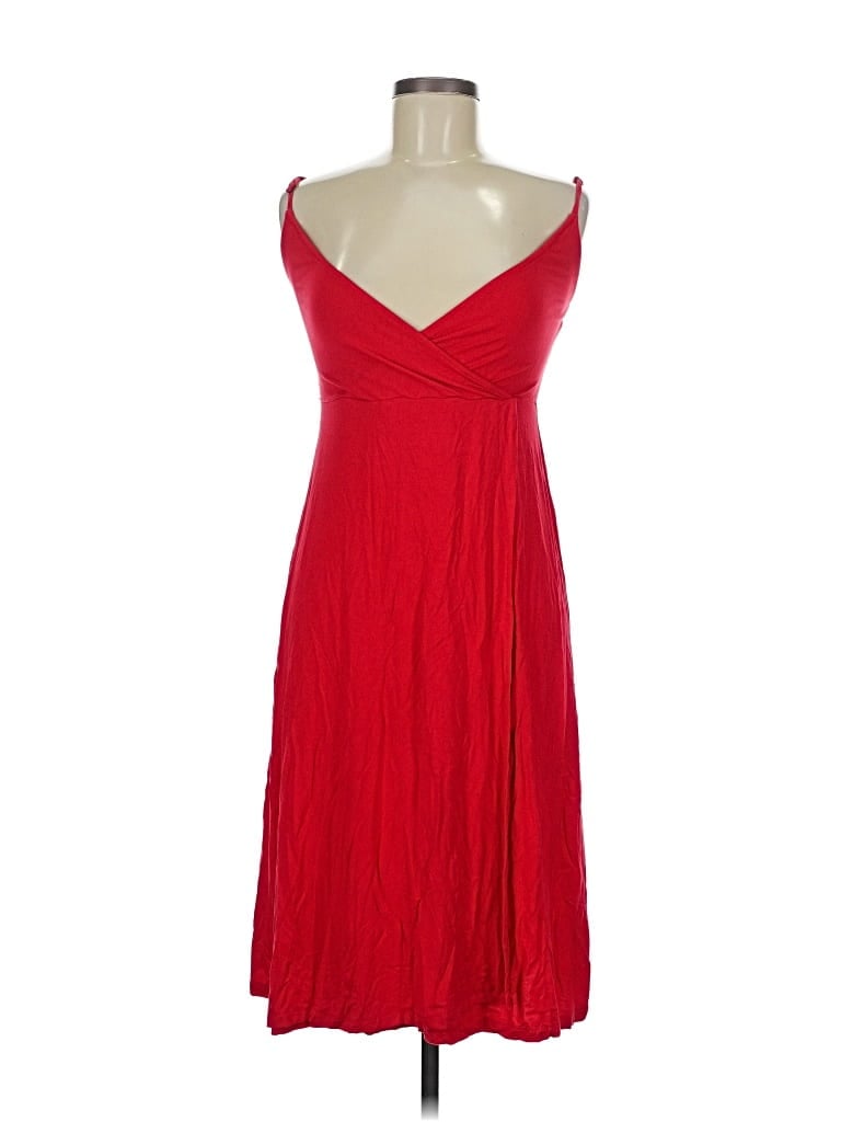 Pre-owned Velvet Torch Cocktail Dress In Red