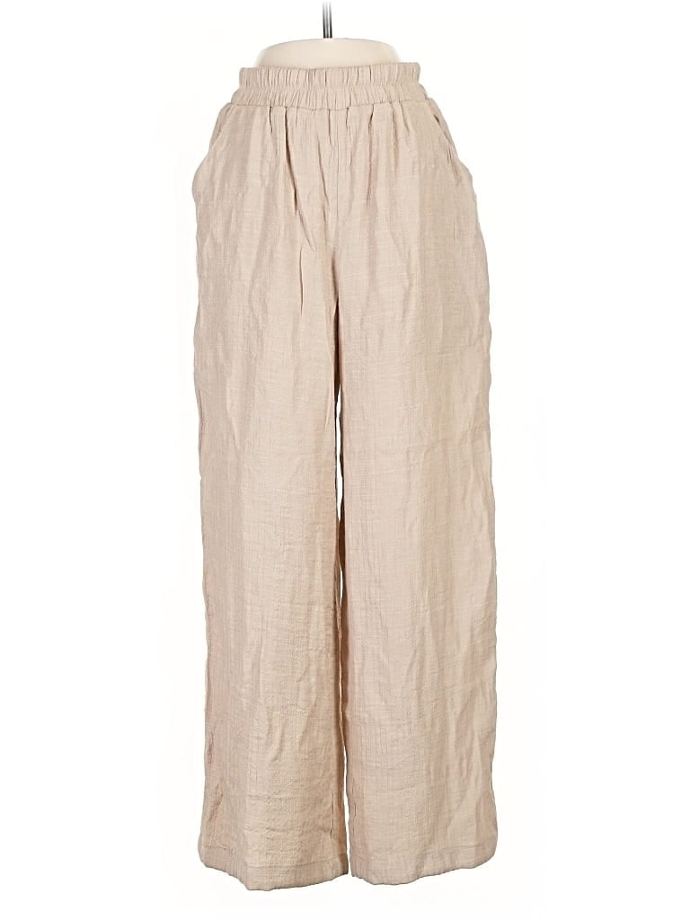 Pre-owned Blu Pepper Casual Pants In Brown
