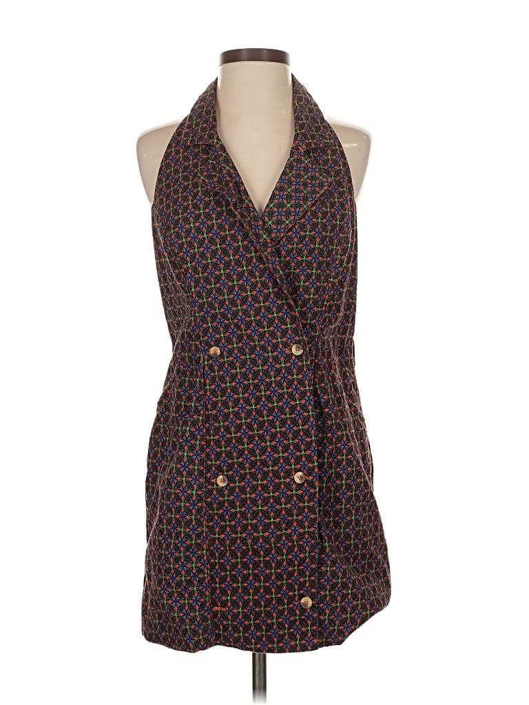 Pre-owned Free People Vest In Burgundy