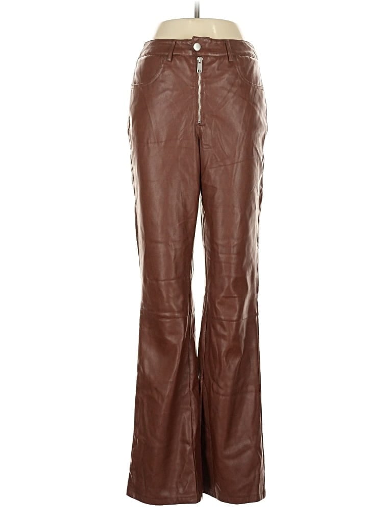 Pre-owned Avec Les Filles Casual Pants In Brown