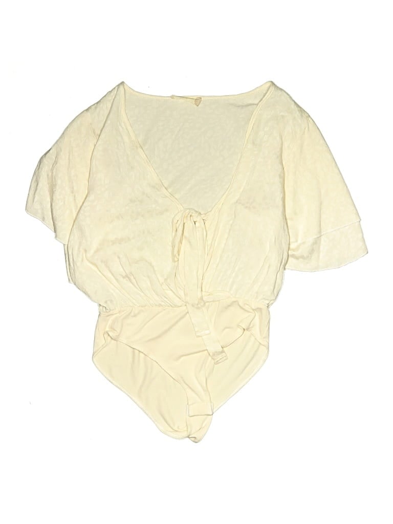 Pre-owned Altar'd State 3/4 Sleeve Blouse In White