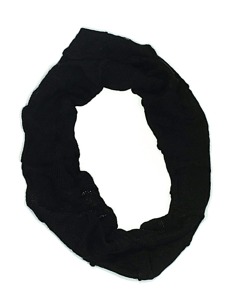 Pre-owned Halogen Scarf In Black
